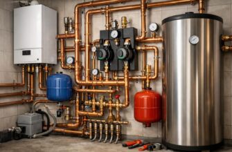 Монтаж медной котельной