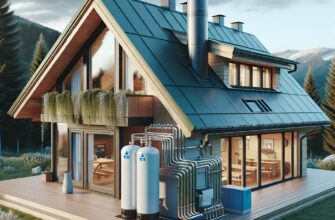 Комбинированное газовое отопление коттеджа