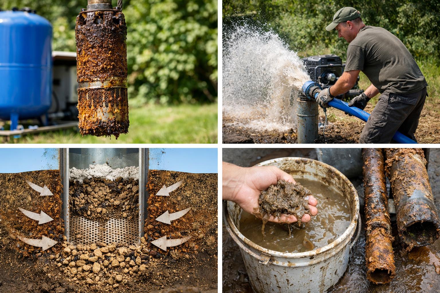 Почему скважина требует прокачки: технические причины и механизмы засорения