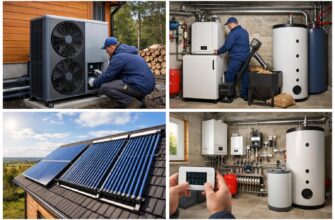 Монтаж отопления без газа в Барыбино