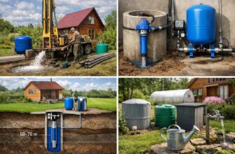 Индивидуальное водоснабжение в Курьяново (Волоколамский район)