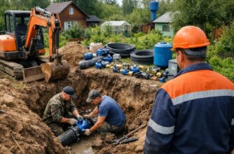 Стоимость ремонта водоснабжения в СНТ Трансмаш (Одинцовский район)