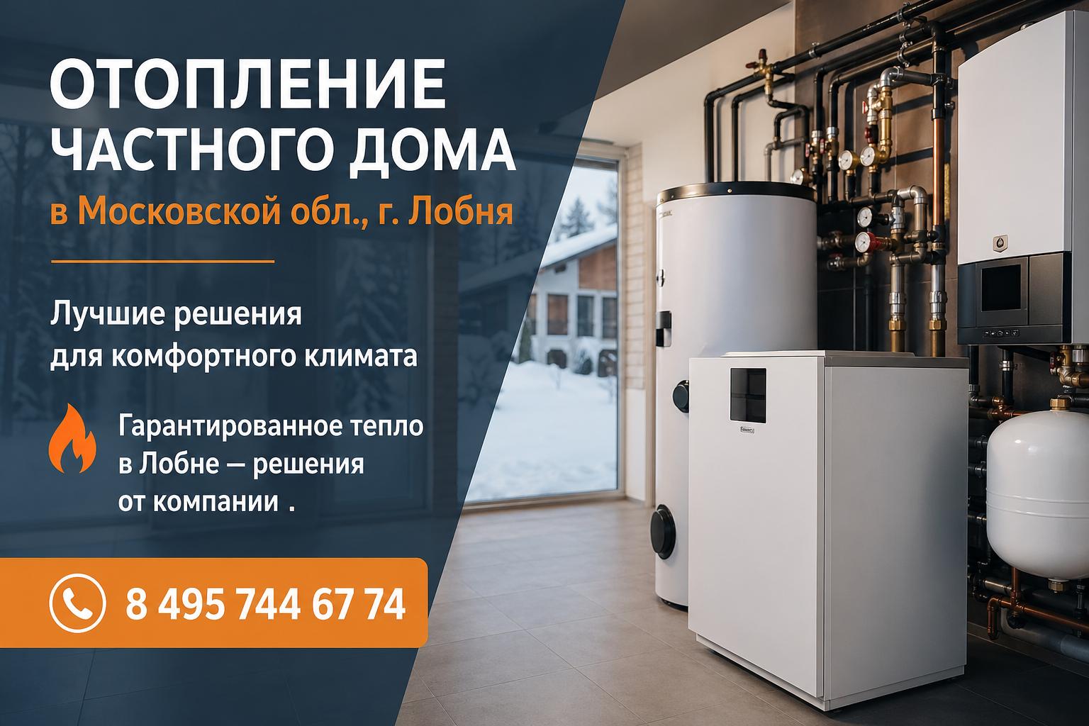 Гарантированное тепло в Лобне — решения от компании