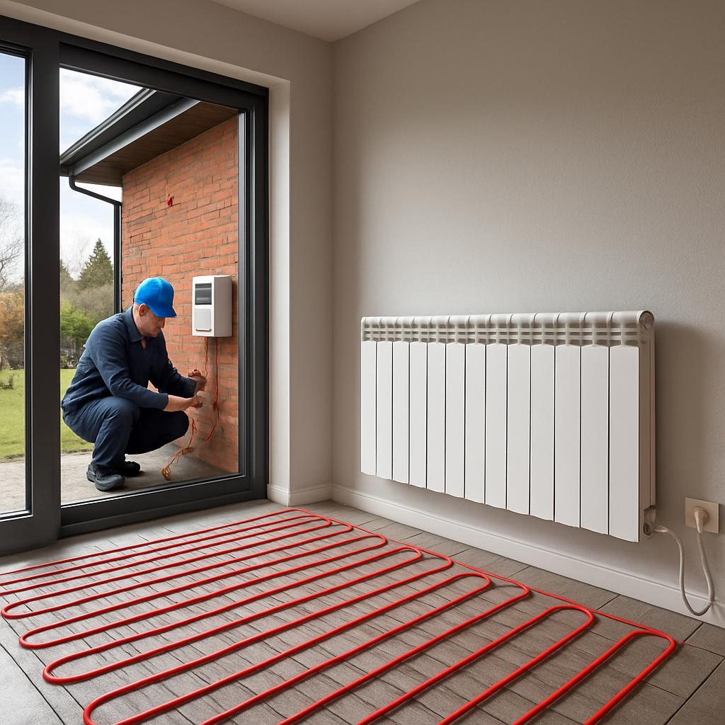 Электрическое отопление частного дома в Алексино Электрическое отопление частного дома в Алексино