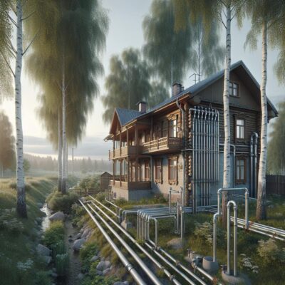 Волоколамский район водоснабжение дома Большое Петровское