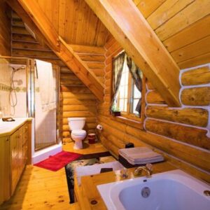 Отделка для ванной комнаты в деревянном доме