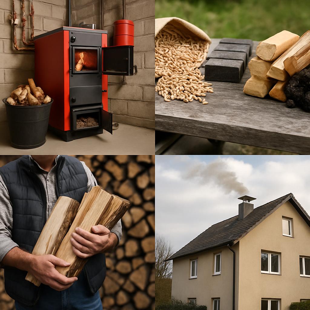 Твердотопливное отопление дома