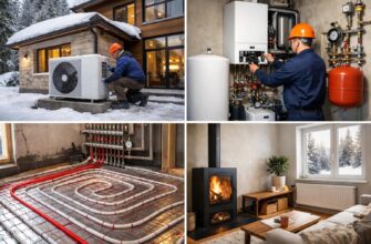 Отопление дома: ключевые особенности и выбор системы