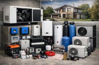 Оборудование для частного дома 200 м² (Маяковского)