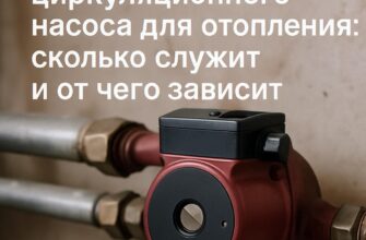 Срок эксплуатации циркуляционного насоса для отопления