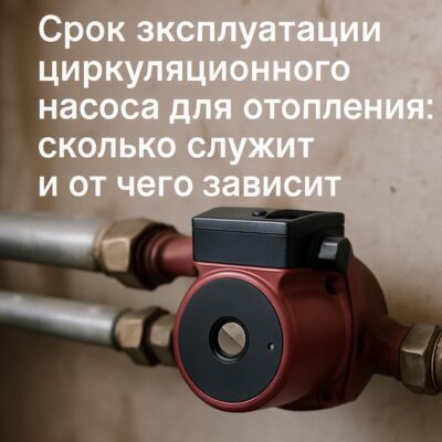 Срок эксплуатации циркуляционного насоса для отопления