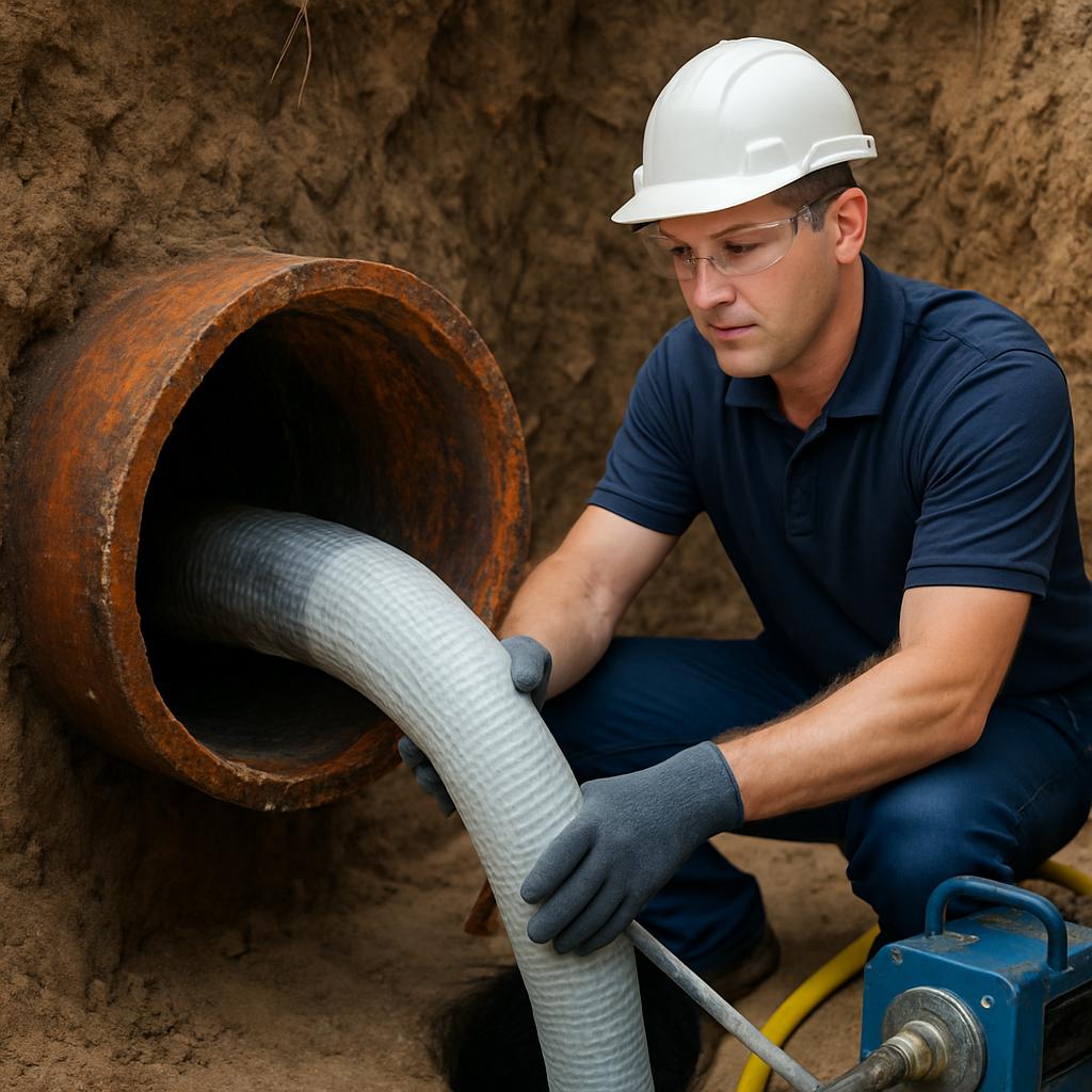 Современный Ремонт труб «изнутри»: быстро, чисто и без раскопок
