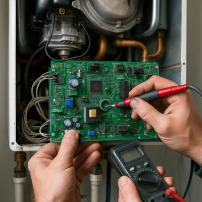 Когда батареи едва тёплые: как правильно подойти к ремонту электроники котла отопления частного дома