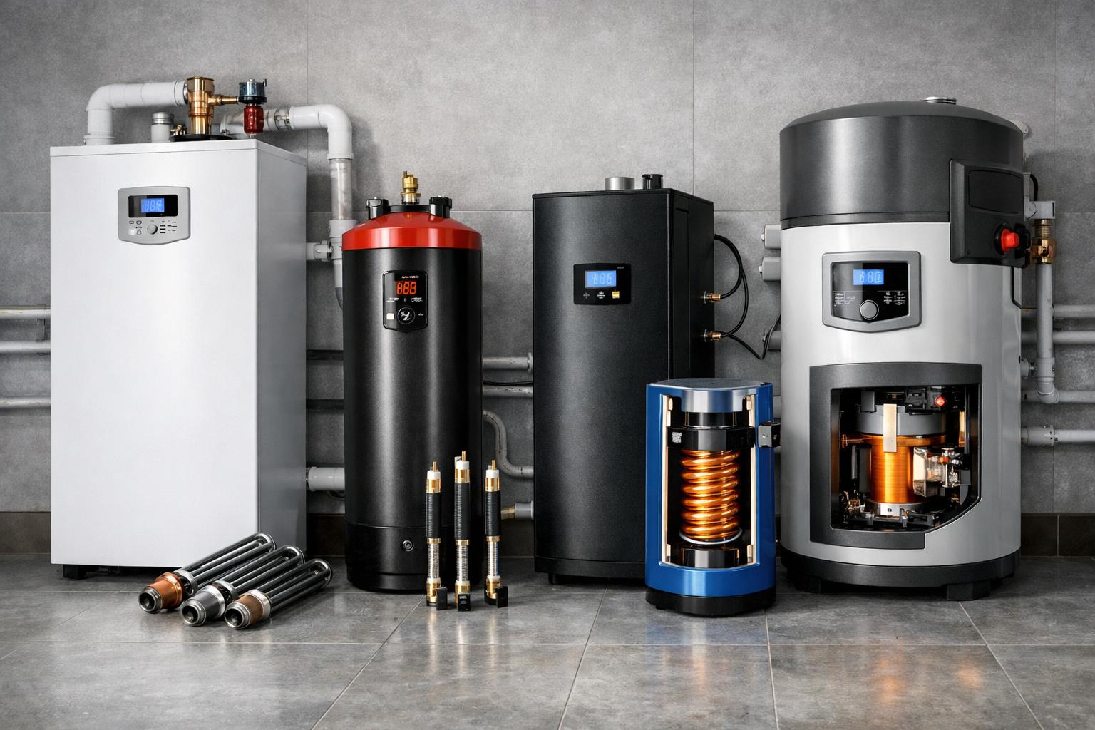 Типы электрокотлов: ТЭНовые, электродные, индукционные и гибридные решения