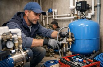 Ремонт систем водоснабжения частного дома в Бронницах