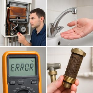 Газовый котел не греет воду