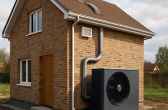 Воздушное отопление частного дома в Чисмено