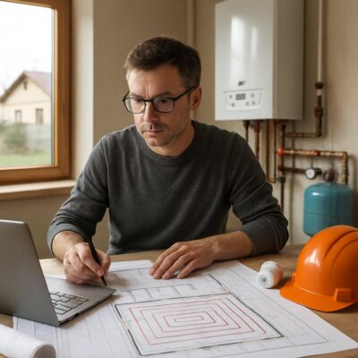 Этапы установки автономного отопления в частном доме