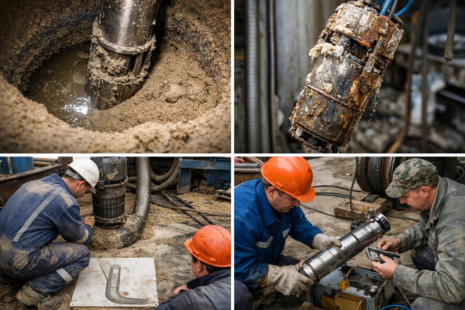 Почему в скважинах застревают насосы и как это предотвратить.