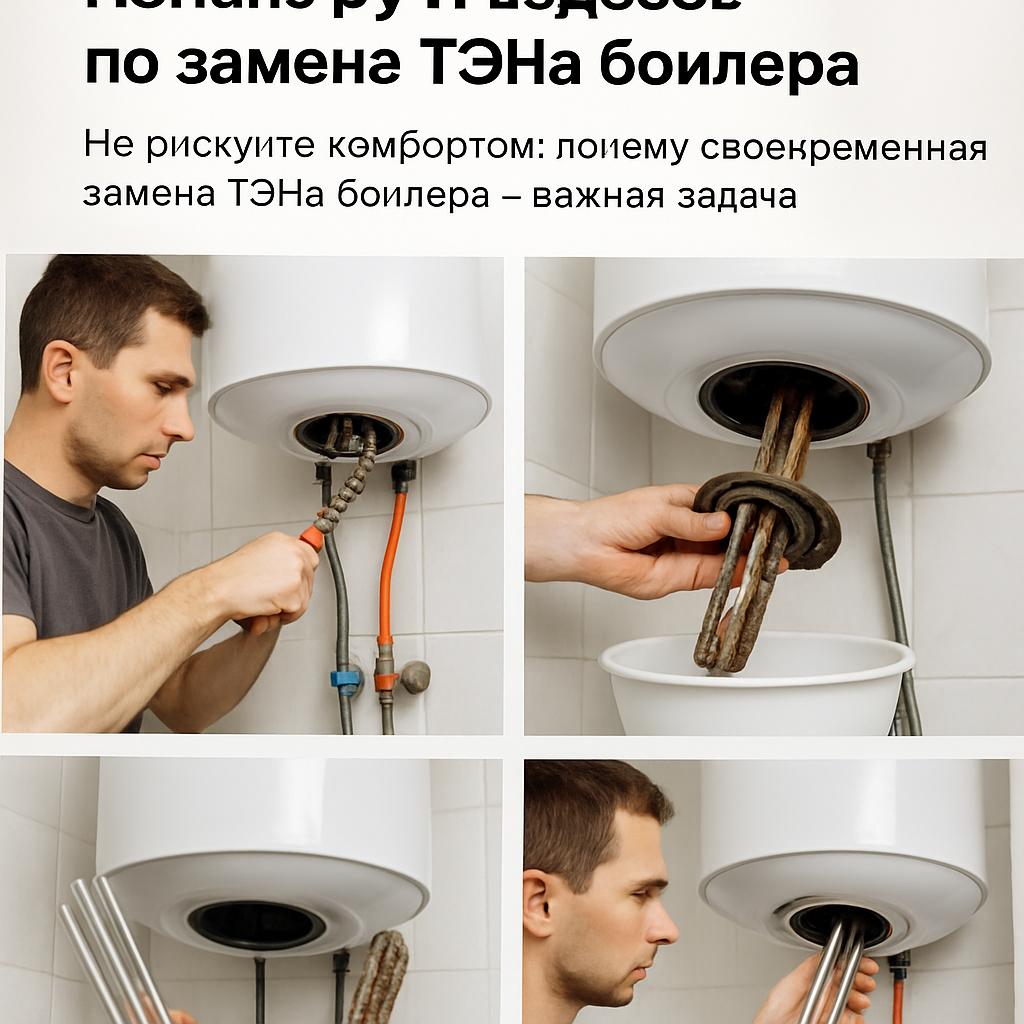 Полное руководство по замене ТЭНа бойлера