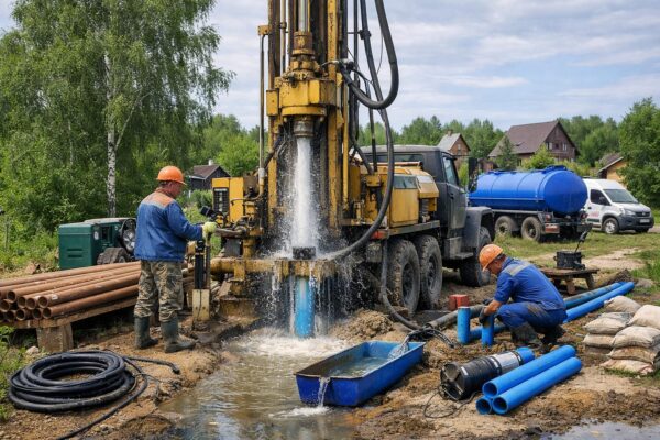 Бурение скважин под воду