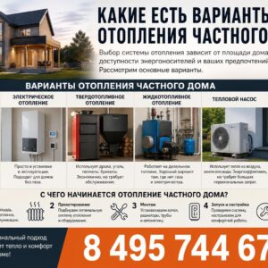 Отопление частного дома: какие варианты