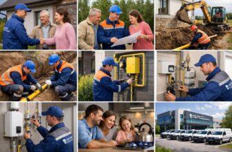 Как подключить газ к дому