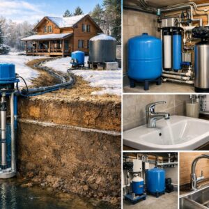 Водоснабжение загородного дома круглый год