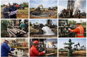 Этапы прокачки скважины