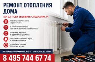Ремонт отопления дома: вернуть стабильность