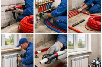 Монтаж отопления по горизонтальной схеме