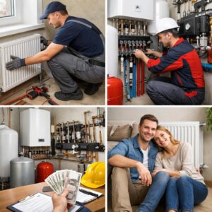 Замена системы отопления под ключ