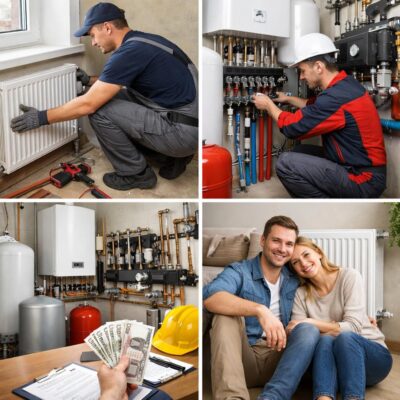 Замена системы отопления под ключ