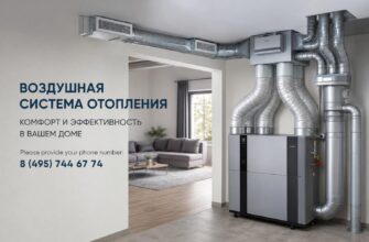 Теплый воздух вместо батарей: как устроить воздушную систему отопления в частном доме и не пожалеть