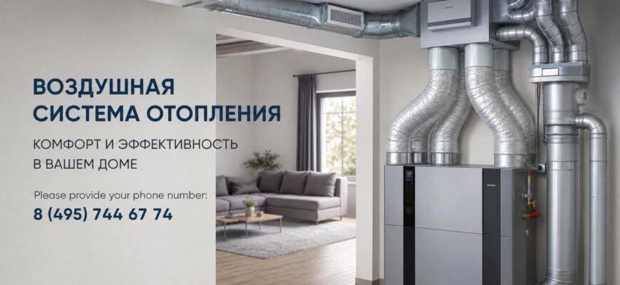Теплый воздух вместо батарей: как устроить воздушную систему отопления в частном доме и не пожалеть