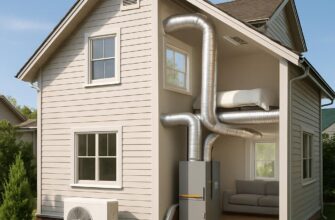 Воздушное отопление частного дома в Давыдово