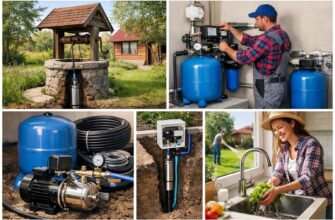 Водоснабжение дачи из колодца