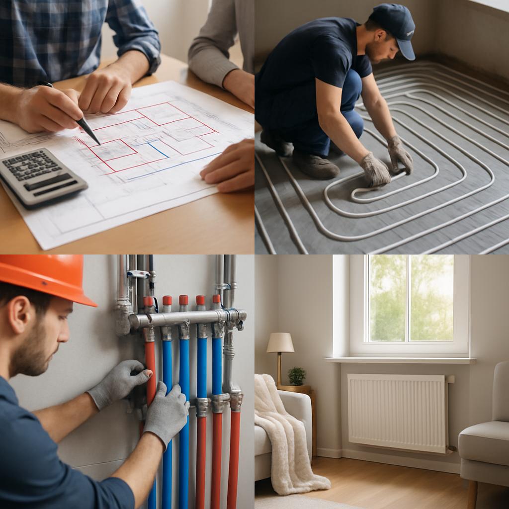 Проектирование и монтаж систем отопления под ключ