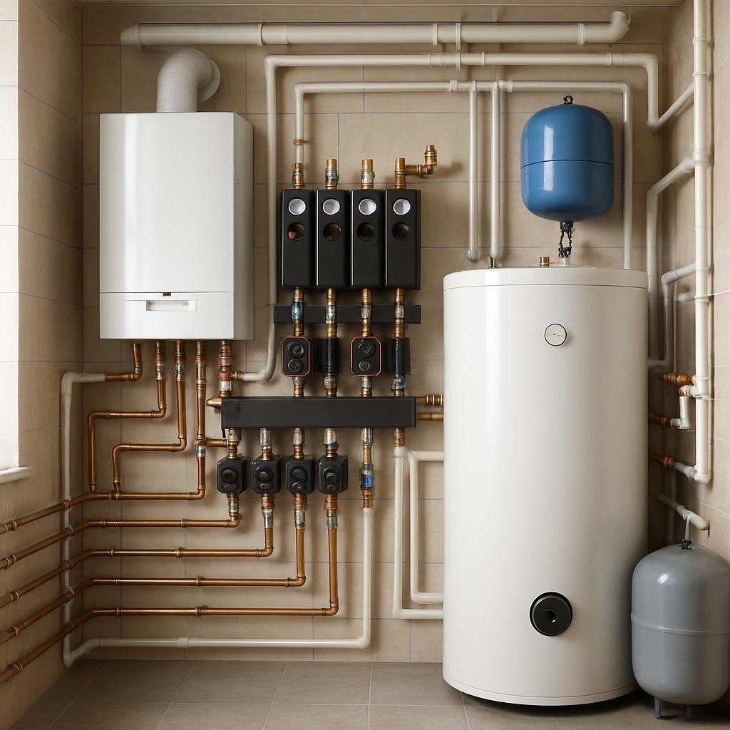 Солнечногорский район: бойлерная частного дома — монтаж и гарантия от ООО ДИЗАЙН ПРЕСТИЖ