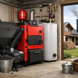 Угольная котельная дома