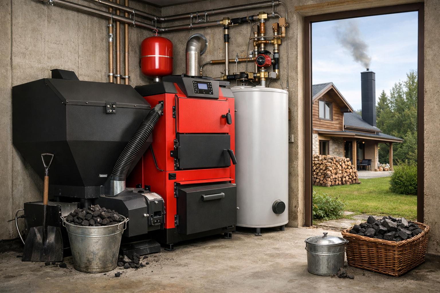 Почему угольная котельная — выгодное решение для загородного дома