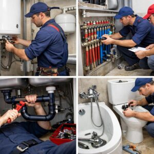 Установка водонагревателя и ремонт сантехники в частном доме