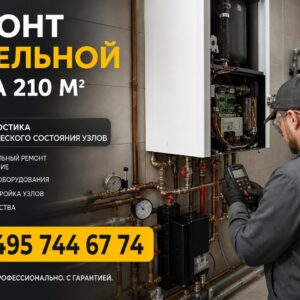 Ремонт котельной в доме 210 м²