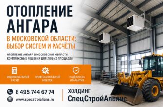 Отопление ангара в Московской области