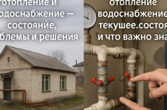 Калиновка: отопление и водоснабжение