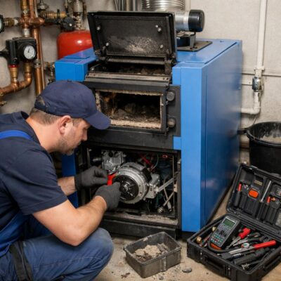 Тепло без сюрпризов: как правильно обслужить и отремонтировать твердотопливный котёл Buderus