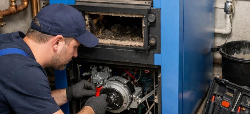 Тепло без сюрпризов: как правильно обслужить и отремонтировать твердотопливный котёл Buderus