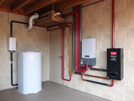 Тупиковая система отопления в частном доме