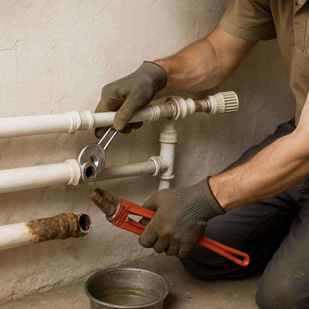 Ремонт и профилактика труб отопления