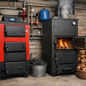 Котлы длительного горения на твердом топливе